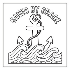 Bold and Easy Bible Verse Coloring Pages