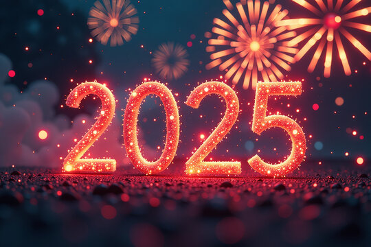 graphic fireworks set background generative ai visuals unique captivating futuristic