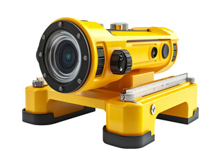 Fototapeta premium Laser Level Tool Isolated on Transparent Background for Construction