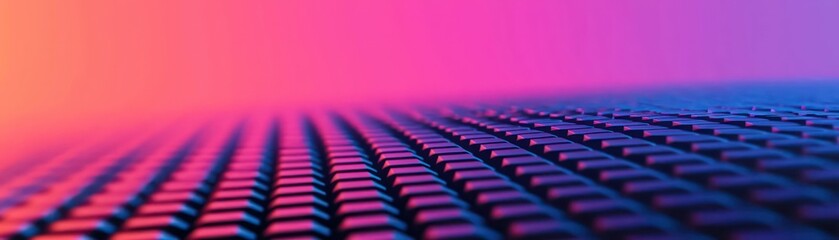 Fototapeta premium Vibrant gradient background with textured surface and geometric patterns