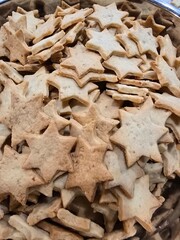 bowl of Christmas cookies