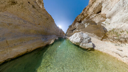 Photo of Wadi Hawer, Oman.