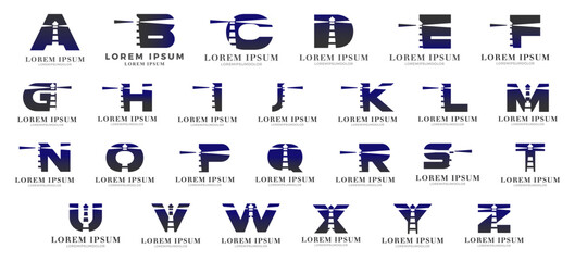 Lighthouse logo collection 