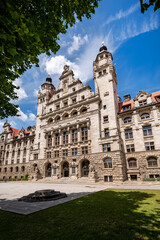 New Town Hall Building, Leipzig, Germany	