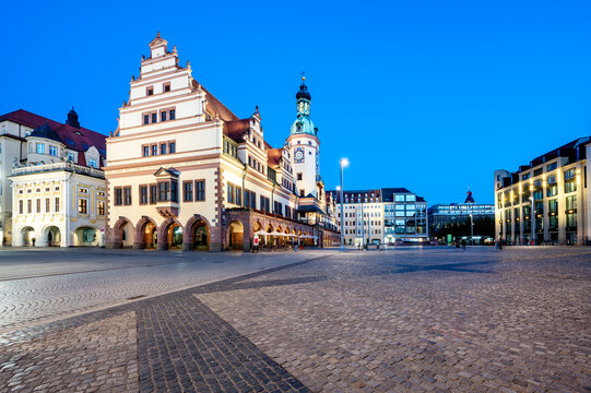 Old Town Hall Building, Leipzig, Germany	