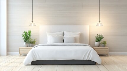 Serene Minimalist Bedroom Interior Design
