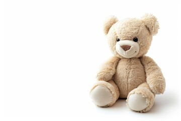 Obraz premium Ultra Realistic Toys on Isolated White Background for Children's Day Celebration and E-commerce Product Showcase