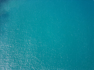 Clear blue ocean water surface