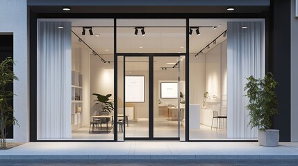 Fototapeta premium Sign Retail Storefront