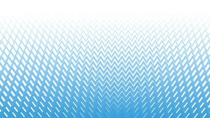 Blue zig zag stripes line with gradient spotlight for text abstract background