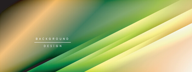 Colorful gradient with lines made of shadow and light. Creative background