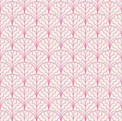 Classic art deco vector seamless pattern. Abstract vintage background. Geometric damask texture.
