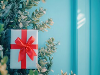 Celebratory Gift with Ribbon