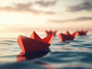 Optimistic Origami Boats