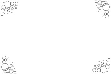 Artistic Abstract Border and Frame | Colorful Rectangle Frame | Creative Border