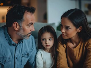 Fototapeta premium Intimate Family Moment