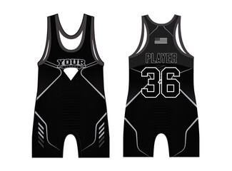 The Wrestling Singlets template mockup is a perfect fit for all sports. The designs that go on casual wear, shirts, fashion apparel, and all kinds of team uniform