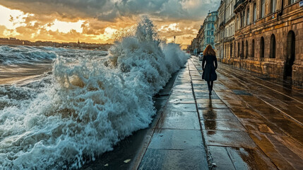The sunny day brought much needed relief, a welcome change from the recent storms. The clear skies and warm sun lifted spirits.