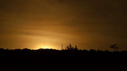 sunset in Sesimbra, Portugal timelapse