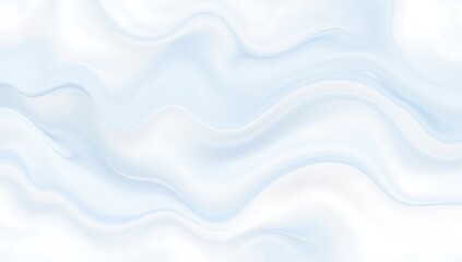 Obraz premium Abstract light blue wavy background design