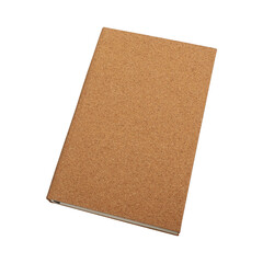 Colorful leather Journals and Notebooks. Space Blank for text. isolated png background.