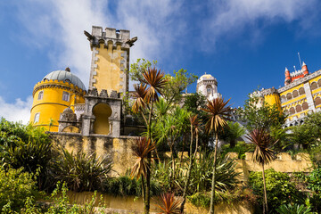 Palast da Pena, Parque da Pena, Naturpark Sintra-Cascais, Lissabon, Portugal