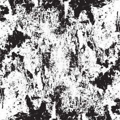 Fototapeta premium Rough black and white texture vector. Distressed overlay texture. Grunge background. Abstract textured effect. Vector Illustration. Black isolated on white background. EPS10