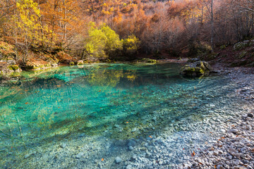 Oko Skakavice, The Eye, Ropojana Tal, Gusinje, Montenegro