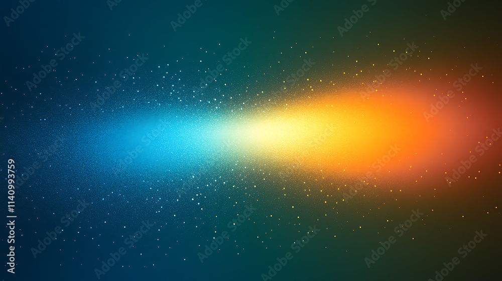 Poster white green blue orange yellow, grainy noise grungy empty space or spray texture, a rough abstract r