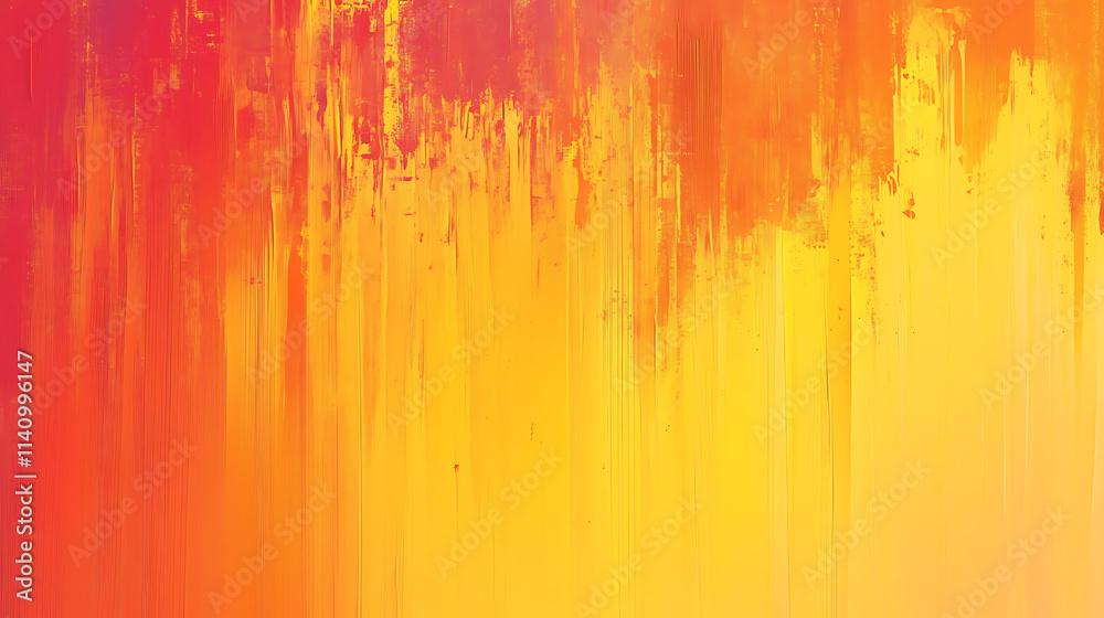 Poster Abstract background with yellow and orange gradient