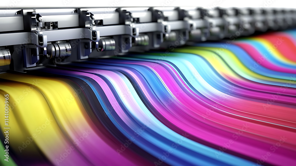 Aufkleber office or professional plotter lag format photocopier or printer with color ribbons for high quality