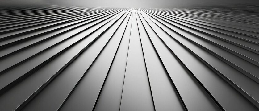 Black and white abstract background with a diagonal pattern of horizontal lines. the lines are arranged in a zigzag pattern, creating a sense of depth and dimension.