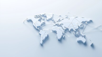 US map on white background with connecting lines, symbolizing a network linking major cities.