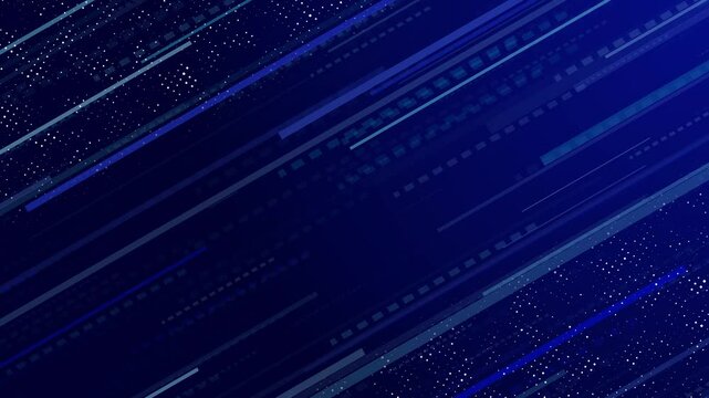 Geometric abstract strips animation stripes waving Business video corporate presentation backdrop background. 3D Futuristic data transfer, cloud computing, technology, network, science and engineering