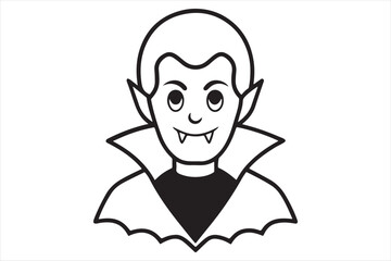 A  Halloween Black and White Silhouette