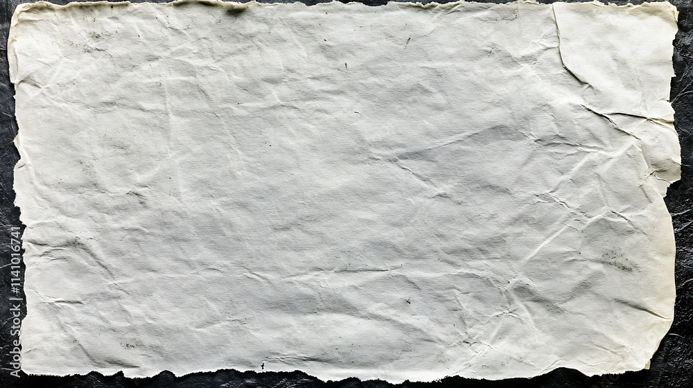 Poster realistic paper copy scan texture photocopy, real grunge edges, rough black distressed noise grain o