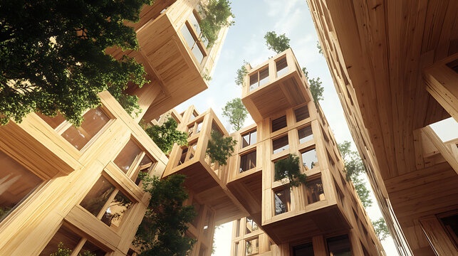 Mass timber construction in europe &acirc;&euro;&ldquo; sustainable building technology, focusing on environmentally friendly materials