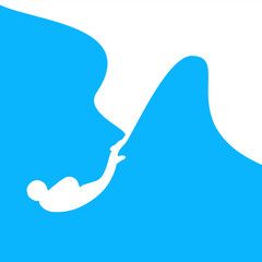 oaring through the skies: skydiving and parachuting motifs for a high-flying sports club