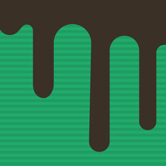 Soft chocolate drips endlessly down the cone, creating a delightful dessert-inspired seamless illustration.