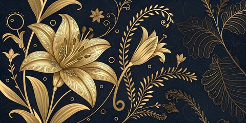 seamless floral background