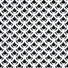 black and white seamless pattern