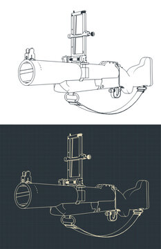 M79 grenade launcher blueprints