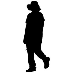 silhouette of a person