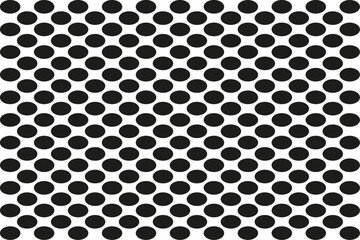 black dot pattern, special on white background