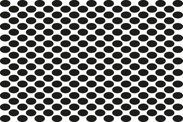 black dot pattern, special on white background