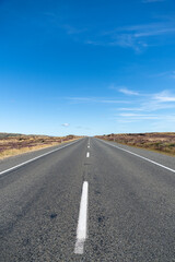 road in desert