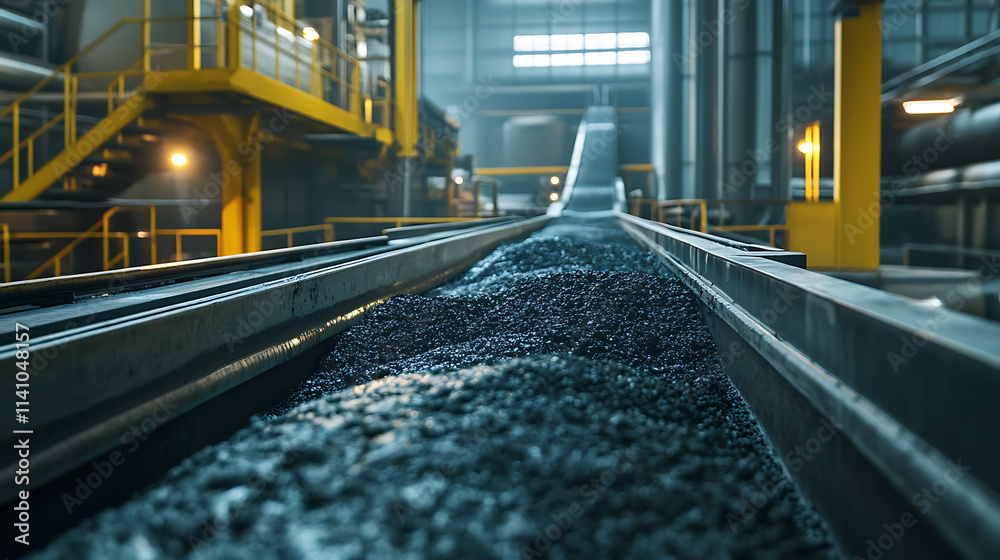 Aufkleber conveyor system transports biomass to pyrolysis reactor for biochar production