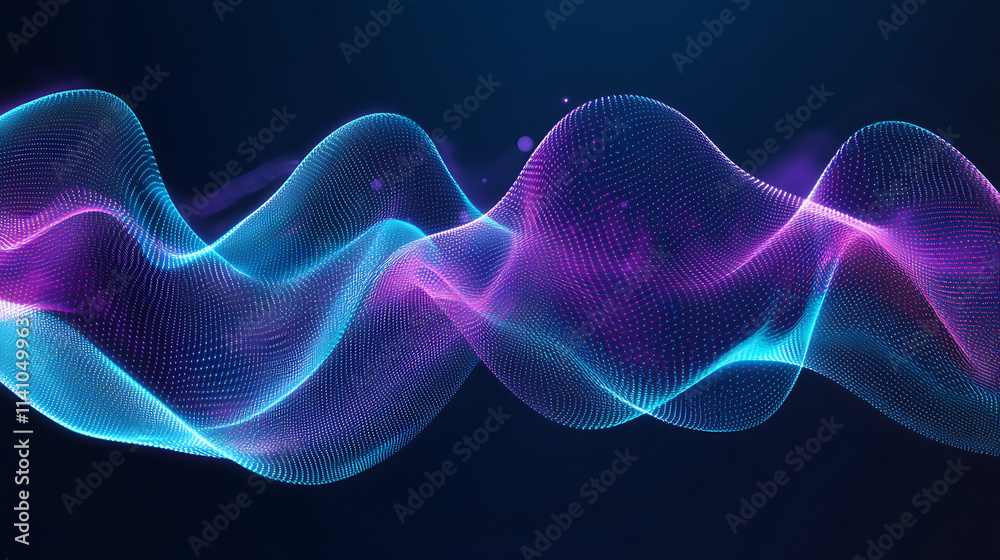 Leinwandbilder digital abstract background, can be used in the description of network abilities, technological proc