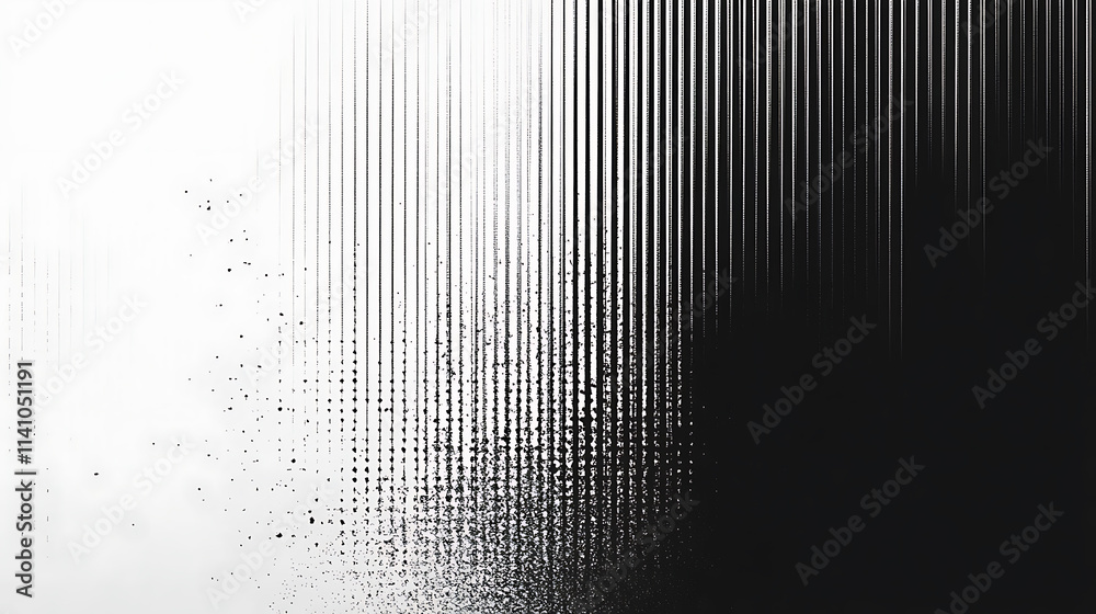 Poster black white grainy background abstract noise texture shape