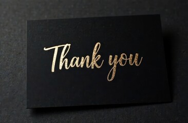 Fototapeta premium thank you note
